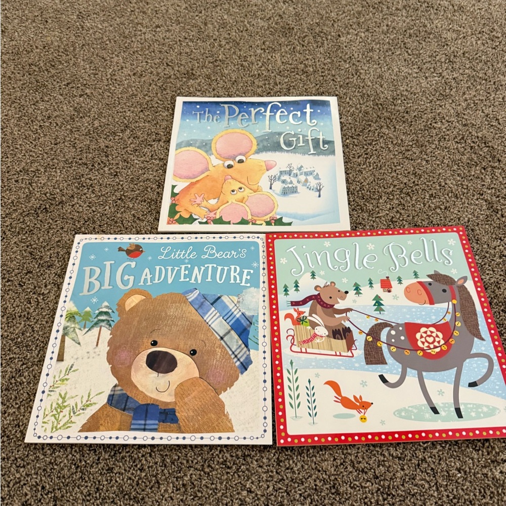 3- paper back books